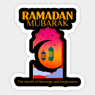 Ramadan Mubarak Sticker